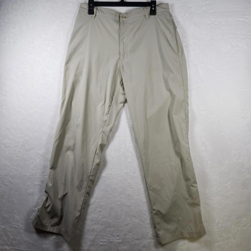 C9 by Champion Men’s Pants 36x32‎ Khaki Beige Flat Front Activewear Golf Casual